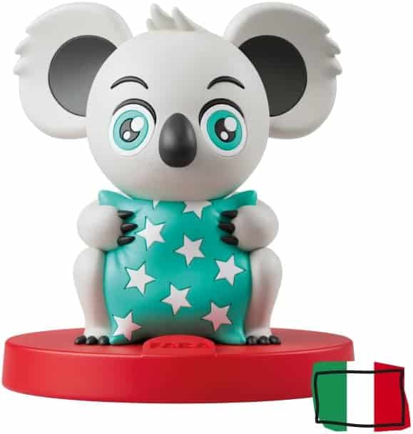 FABA Personaggio Sonoro Le Coccole della Buonanotte - Canzoncine - Giocattolo, Contenuti Educativi, Versione Italiana, Bambini 0+ anni